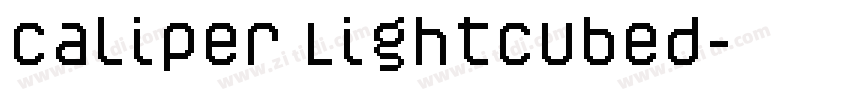 Caliper LightCubed字体转换